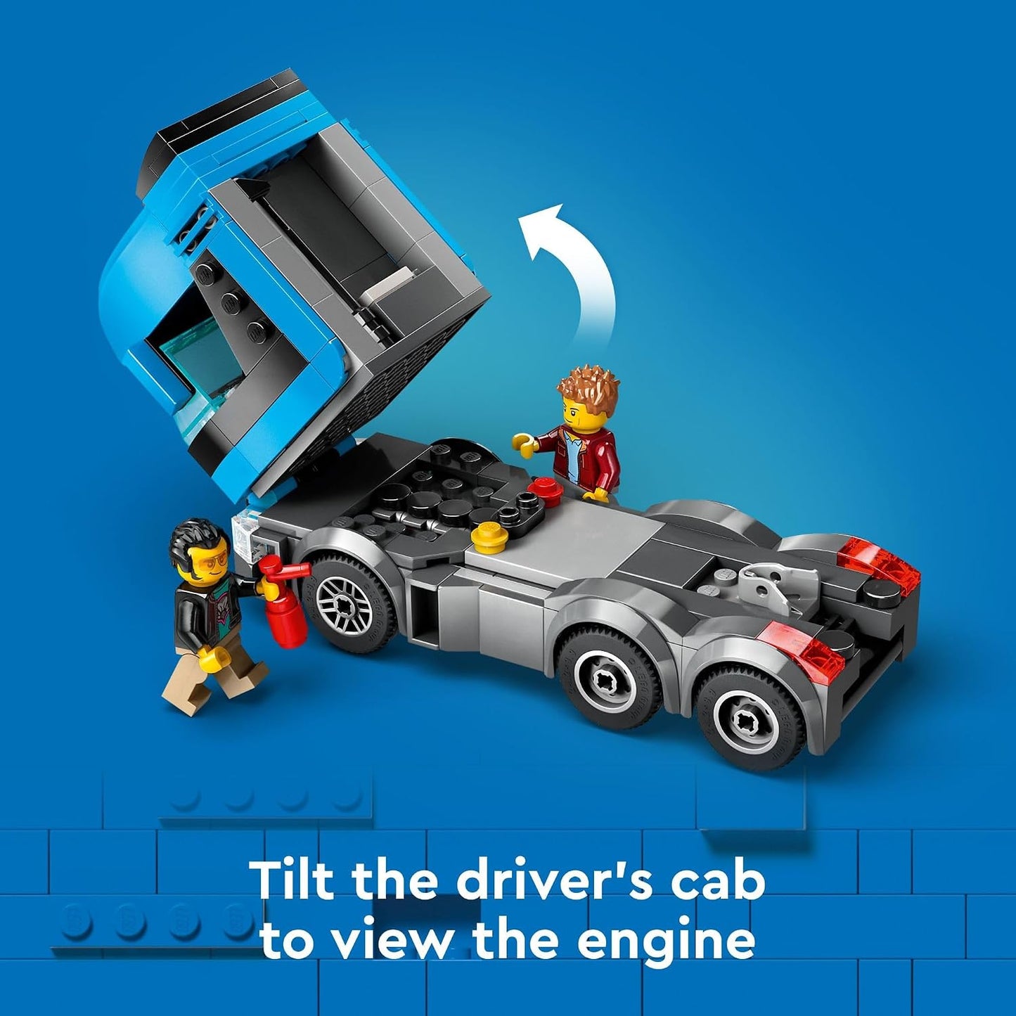 LEGO City Car Transporter 60408 | Back to School Gift for Students, Building Toy, Boys & Girls, Ages 7+, W/ Toy Cars, 998 pieces, Truck Toy for Kids