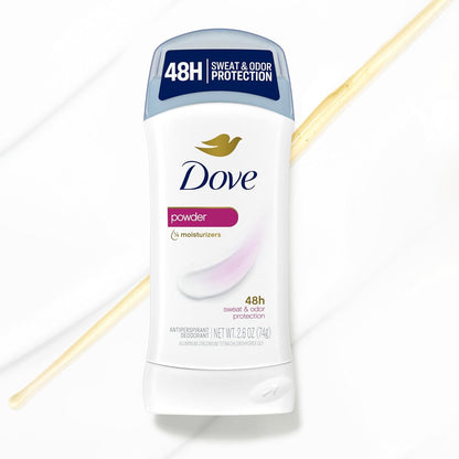 Dove Powder Invisible Solid Anti-Perspirant Deodorant 2.6 oz (Pack of 6)
