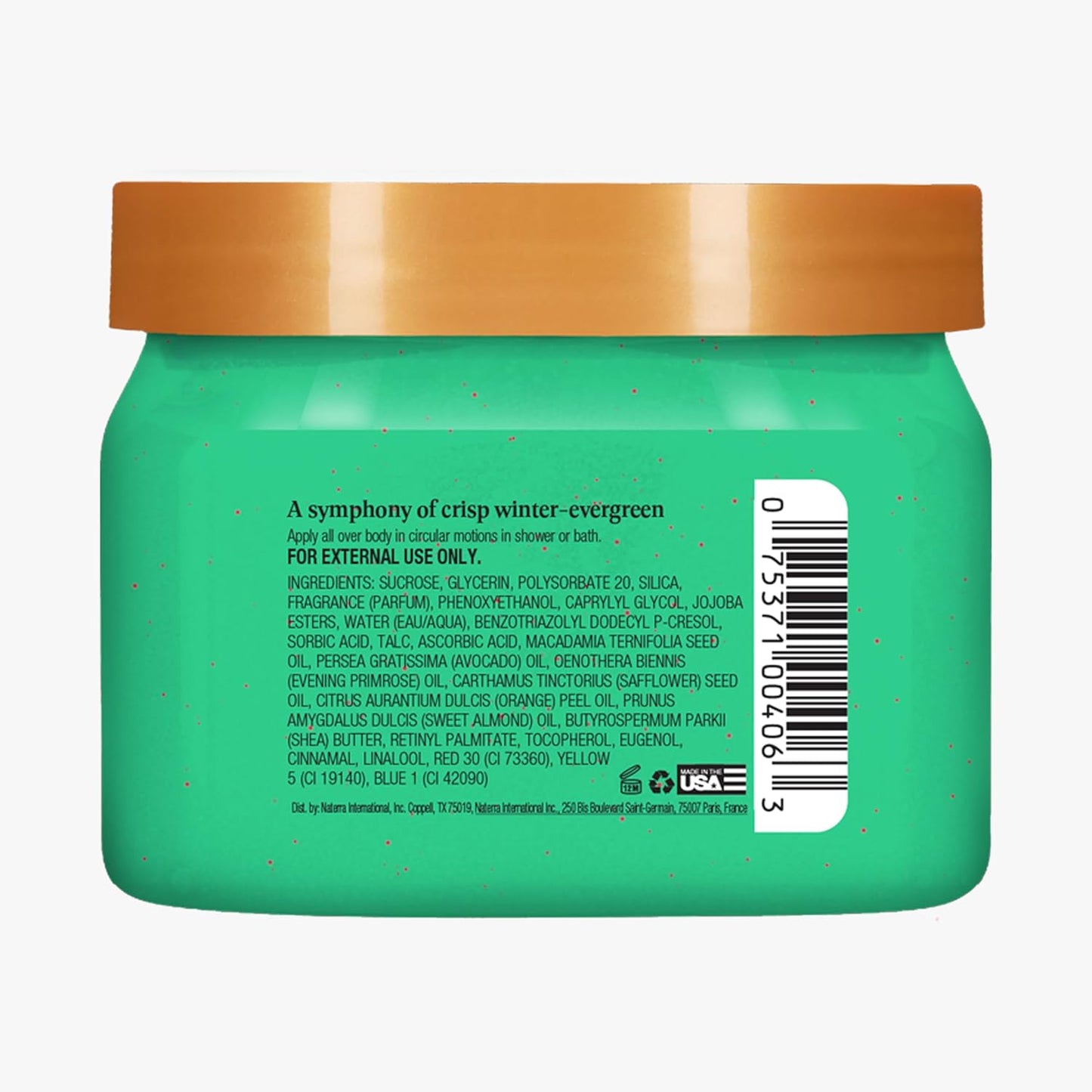 Tree Hut Mistletoe Magic Shea Sugar Scrub, Exfoliating & Hydrating Body Scrub with Shea Butter, Holiday Gift & Stocking Stuffer, 18 oz (Pack of 2)