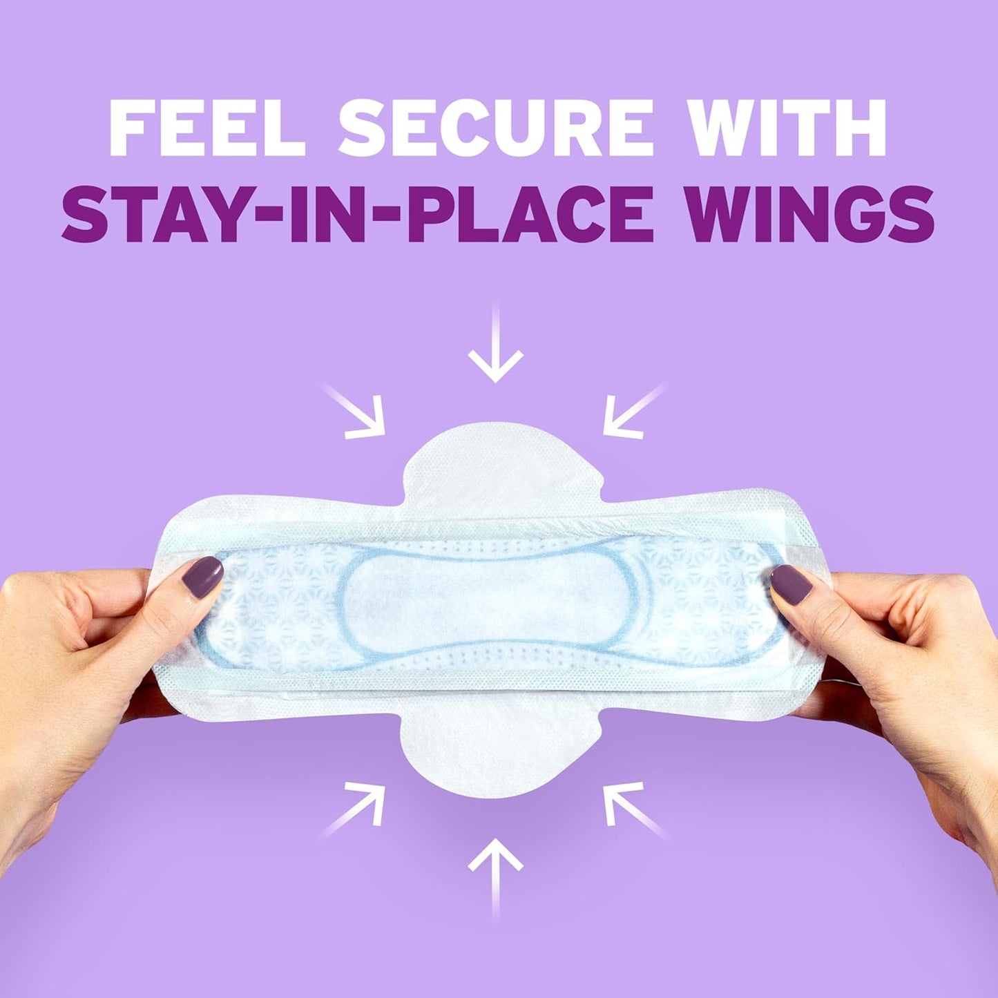 Poise Ultra Thin Incontinence & Postpartum Pads with Wings for Bladder Leaks, 3 Drop Light Absorbency, Regular Length, Packaging May Vary,132 Count (Pack of 2)