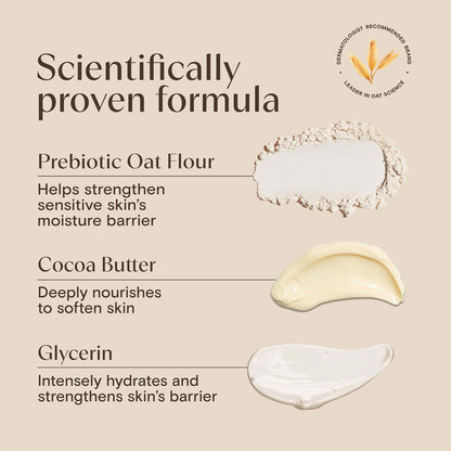 Aveeno Daily Moisturizing Body Wash, Cocoa Butter Vanilla, 18 fl. oz