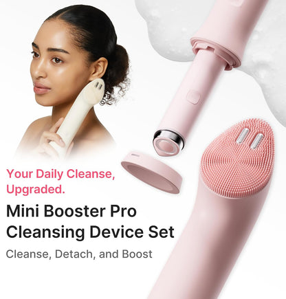 medicube Mini Booster Pro Plus Cleansing Device Set - Portable, Beige