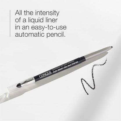 Clinique Quickliner For Eyes Intense Eyeliner Pencil | Water Resistant, Smudge Resistant + Safe For Sensitive Eyes | 10 Shades