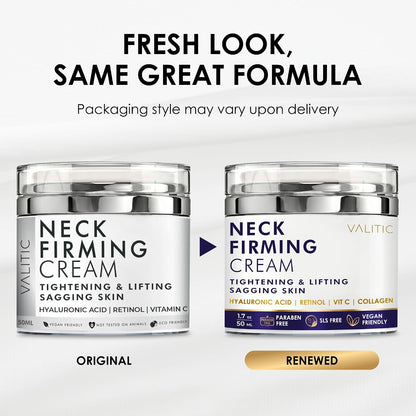 VALITIC Anti-Aging Neck and Chest Firming Cream for Tightening and Firming