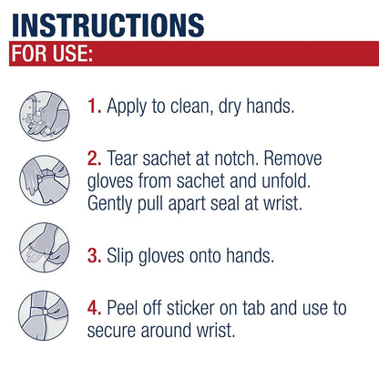 Aquaphor Repairing Hand Masks, Moisturizing Gloves for Dry Hands, Moisturizer for Dry Skin with Avocado Oil and Shea Butter, Pack of 18