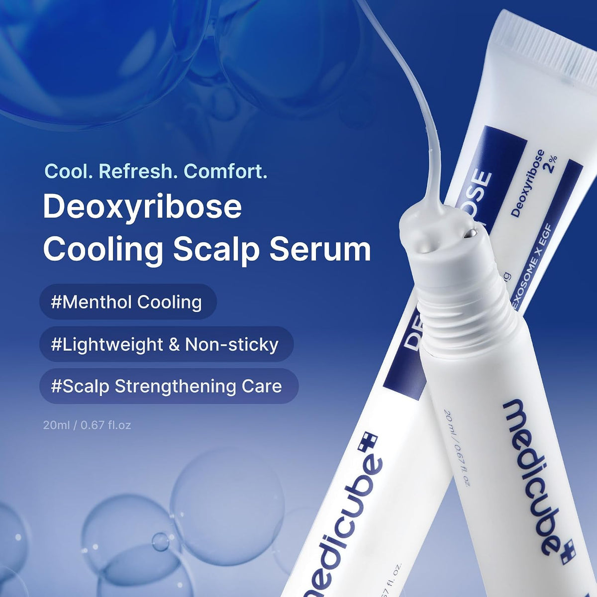 medicube Scalp Serum with Deoxyribose for Fuller Looking Hair