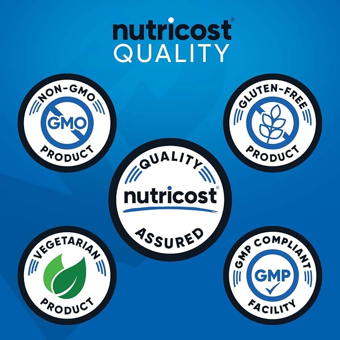 Nutricost Creatine Monohydrate Powder (Blue Raspberry), 500 Grams (1.1 LBS) (Pack of 2)