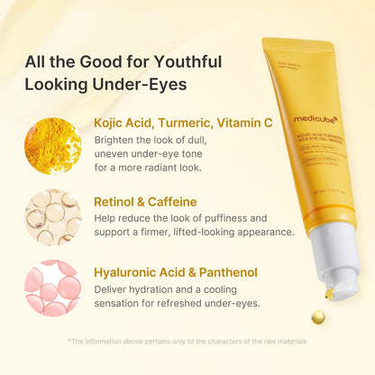 medicube Eye Serum with Kojic Acid Turmeric for All-Day Brightening Care