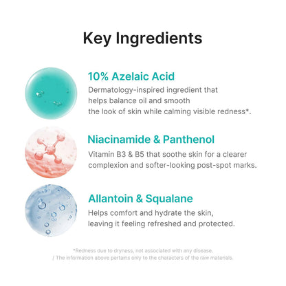 medicube Azelaic Acid 10 Soothing Serum (Pack of 2)