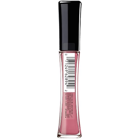 L’Oreal Paris Makeup Infallible 8 Hour Hydrating Lip Gloss, Nightfall Rose, 0.21 Fl Oz (Pack of 2)
