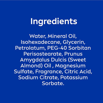 NIVEA Essentially Enriched Body Lotion for Very Dry Skin with Hyaluronic Acid, Almond Oil and Deep Nourishing Serum, 72-Hour Body Moisturizer, 16.9 Fl Oz Pump Bottle (Pack of 2)