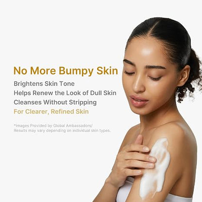 medicube Kojic Acid Brightening Shower Duo - Body Wash & Exfoliating Sponge