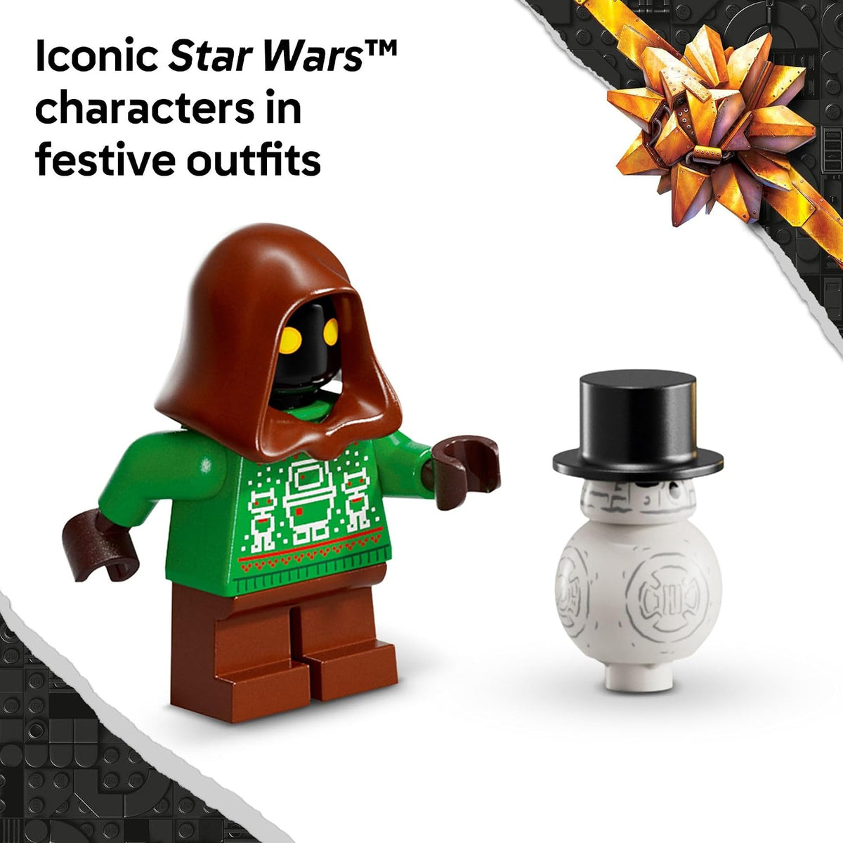 LEGO Star Wars Advent Calendar 2025 Kids Toy - Holiday Countdown Playset with 24 Toys for Boys & Girls, Ages 6+ - Includes C-3PO & BB-8 Figures - Star Wars Gift Idea for Christmas - 75418