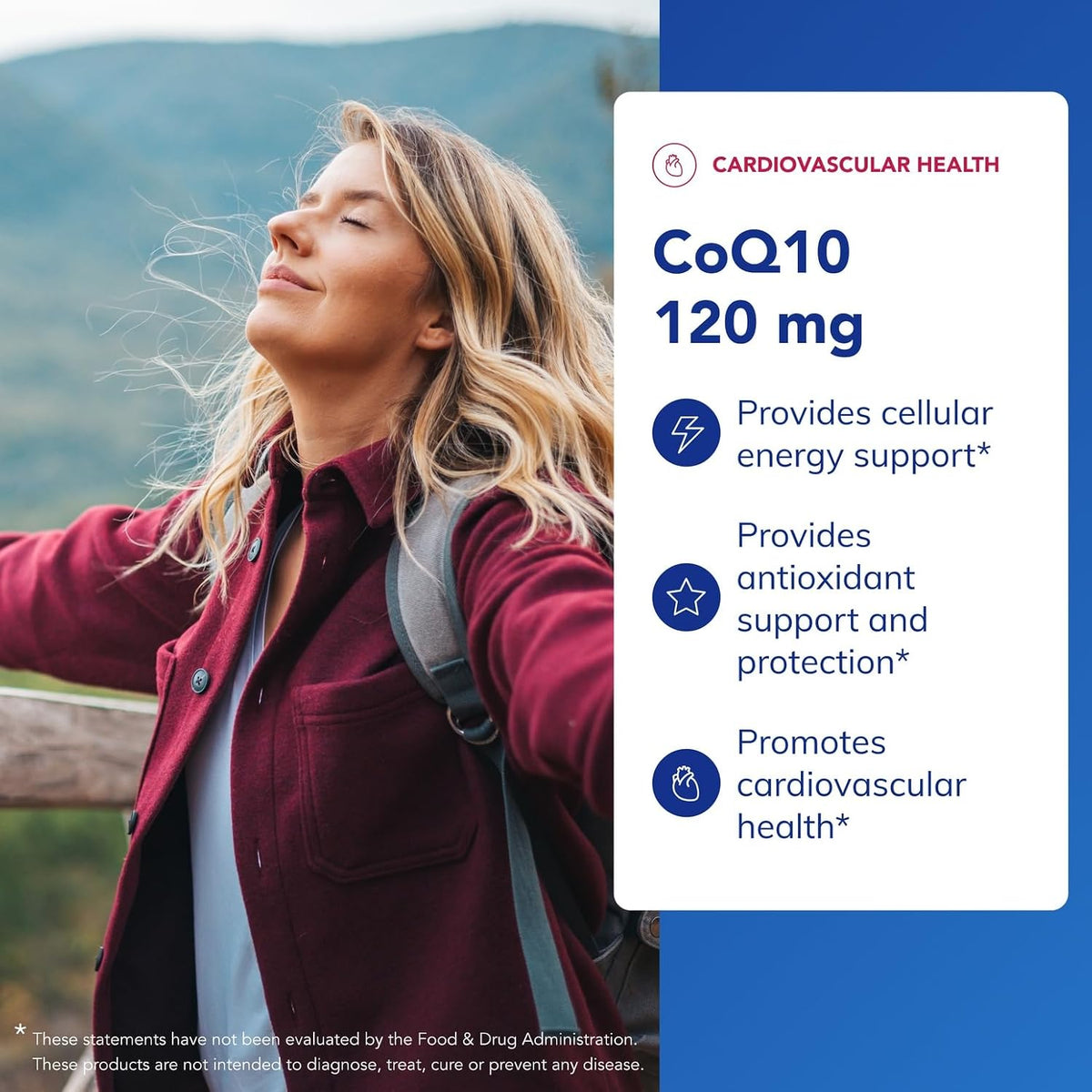 Pure Encapsulations CoQ10 120 mg, 60 Capsules