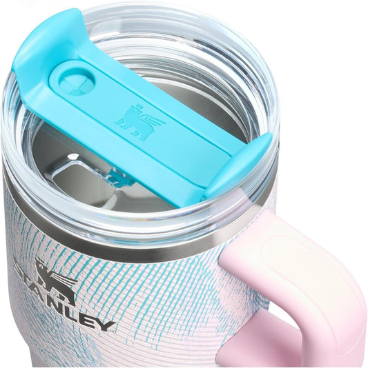 STANLEY Quencher H2.0 Flow State Tumbler, 20 oz, Sea Glass Plume