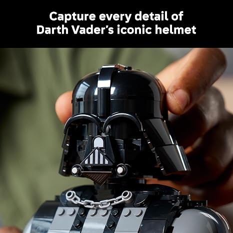 LEGO Star Wars Darth Vader Bust - Collectible Building Set for Adults, Ages 18+ - Star Wars Gift for Men & Women - with Darth Vader Minifigure - Bedroom or Shelf Decor - 75439