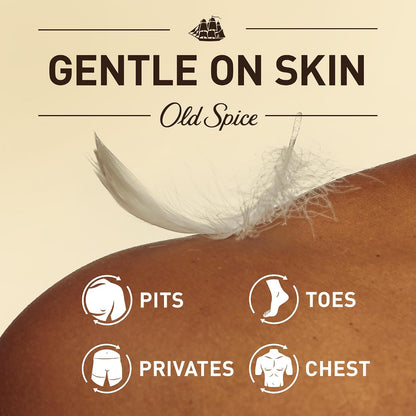 Old Spice Whole Body Deodorant Stick for Men, Aluminum Free, Unscented, 24/7 Odor Protection, 24/7 Lasting Freshness, Dermatologist Tested, Gentle on Skin, Safe to Use All Over, 3.0 oz