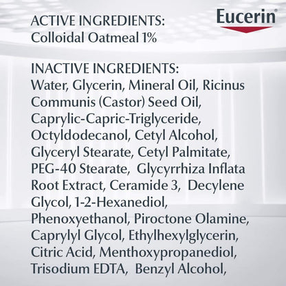 Eucerin Baby Eczema Relief Cream with Colloidal Oatmeal, 5 Ounce (Pack of 12)