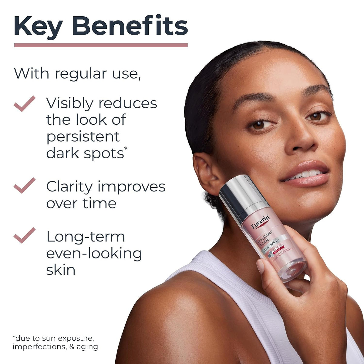Eucerin Radiant Tone Night Skin Routine Bundle, Variety Pack, 3 Items