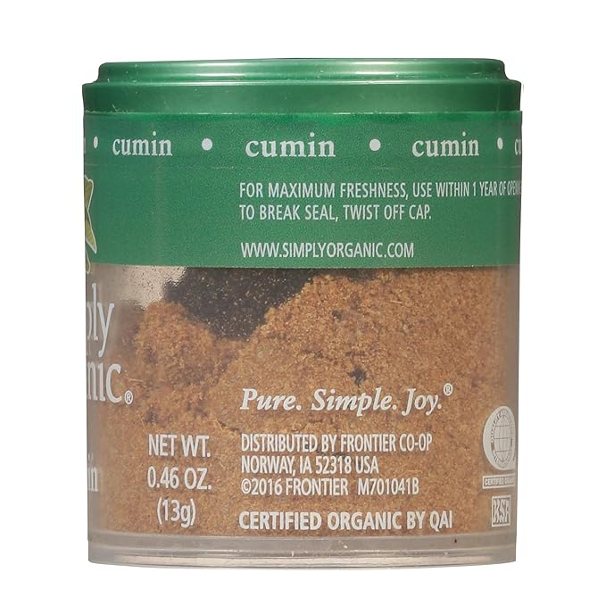 Simply Organic Mustard Seed Ground, Certified Organic, Kosher, Mini Spices | 0.46 Ounce (Pack of 6)