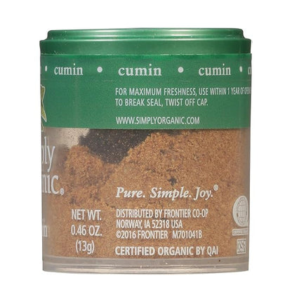 Simply Organic Mustard Seed Ground, Certified Organic, Kosher, Mini Spices | 0.46 Ounce (Pack of 6)