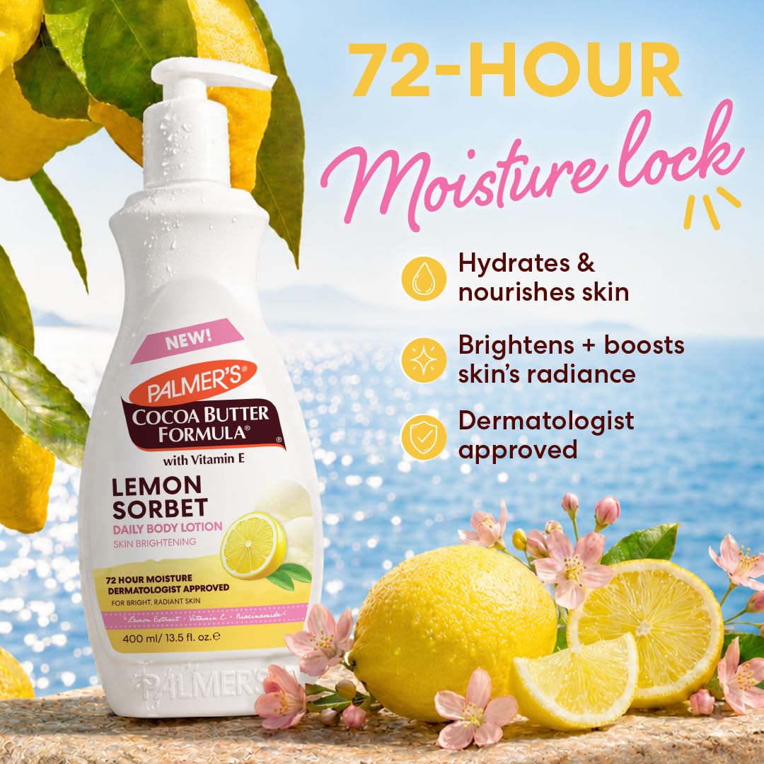 Palmer's Cocoa Butter Formula, Lemon Sorbet Body Lotion (13.5 fl oz)