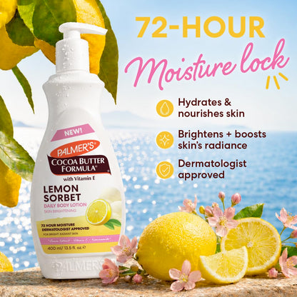 Palmer's Cocoa Butter Formula, Lemon Sorbet Body Lotion (13.5 fl oz)