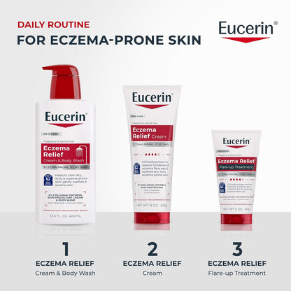 Eucerin Eczema Relief Cream with Colloidal Oatmeal, 14 OZ