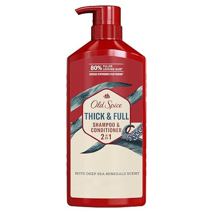 Old Spice Timber with Sandalwood 2in1 Shampoo and Conditioner for Men, 22 fl oz