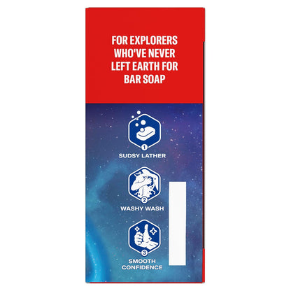 Old Spice Bar Soap for Men, x The Super Mario Galaxy Movie, Cold Pressed with Grit, Made with Natural Oils & Plant Based Cleanser, Star Showers with Juicy Pear & Cedarwood Scent, 5.0 oz