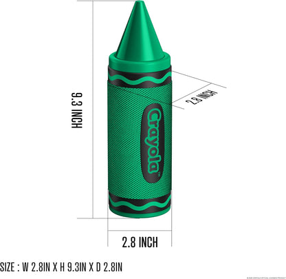 Crayola Kids Crayon Speakers Bluetooth, Portable Bluetooth Speakers | 20W Peak Power HD Sound, Mini Bluetooth Speaker Wireless with TWS Pairing BT 5.3, FM Radio Home/Party/Outdoor/Travel