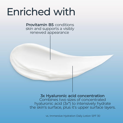 Eucerin Face Immersive Hydration Night Cream with Hyaluronic Acid and Provitamin B5,Ultra-Lightweight Face Moisturizer Smooths Fines Lines and Wrinkles,2.5 Oz Bottle,(Pack of 2)