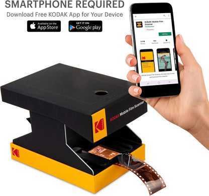 KODAK Mobile Film Scanner, 35mm Negative Scanner & Slide Viewer, App-Based