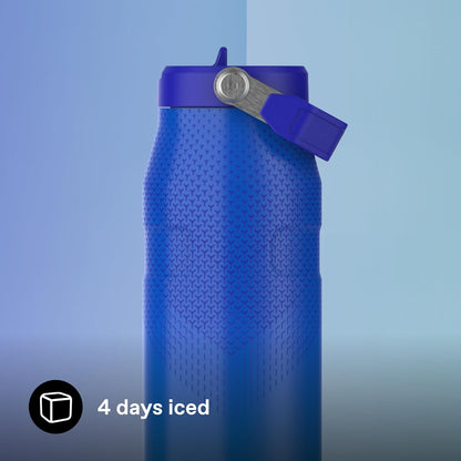 Stanley 1913 Flip Straw Sports Water Bottle 1.06L - Pacific Hypergrip