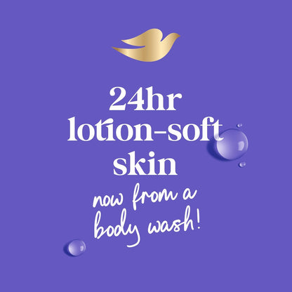 Dove Body Wash Unwind Blueberry & Moon Milk For 24hr Lotion-Soft Skin Moisturizing Skin Cleanser with No Sulfates No Parabens 30.6 oz (Pack of 3)