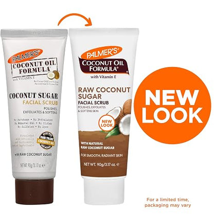 Palmer's Coconut Sugar Facial Scrub Exfoliator with Chamomile (3.17 Oz)