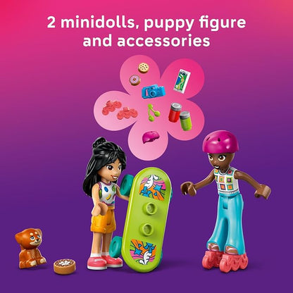 LEGO Friends Friendship Road-Trip Travel Car Toy - Buildable Storytelling Playset with Pretend Play Toys and Puppy Figurine - Fun Birthday Gift Idea for Girls & Boys, Ages 6+ - 42659