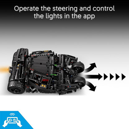LEGO Technic Batmobile Tumbler 42239 | Building Toys for Boys & Girls, Ages 12+, The Dark Knight Batmobile Set, Display as Bedroom Decor, 719 pieces, Gift Idea