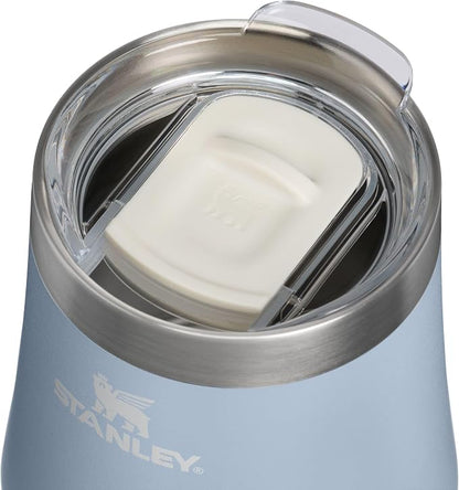 STANLEY Reserve Wine Tumbler | 11 oz Stainless Steel Travel Mug For Wine, Cocktails, Soda | Keeps Drinks Cold for Hours | BPA-Free | Blue Dream Stone
