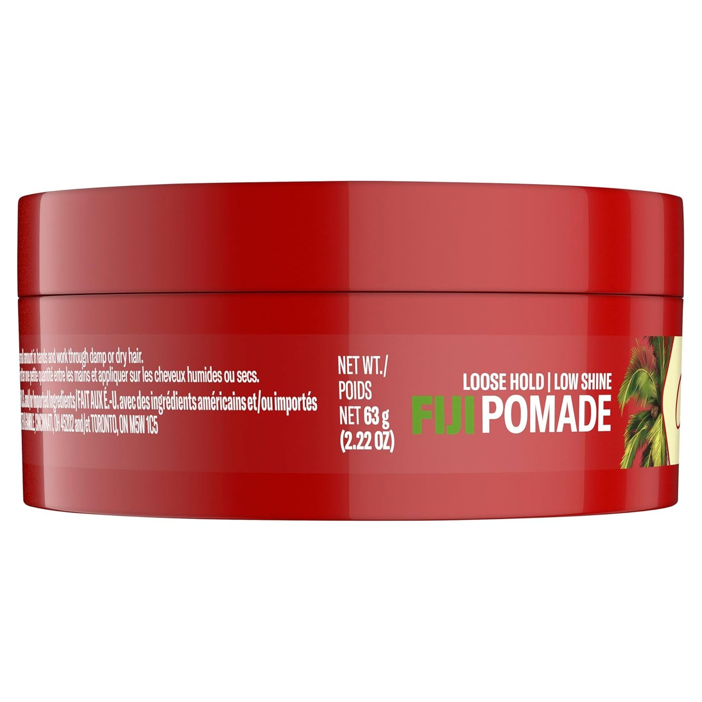 Old Spice Fiji Pomade for Men, Loose Hold, Low Shine, Men's Hair Styling, 2.22 Oz Each, Twin Pack (Pack of 4)