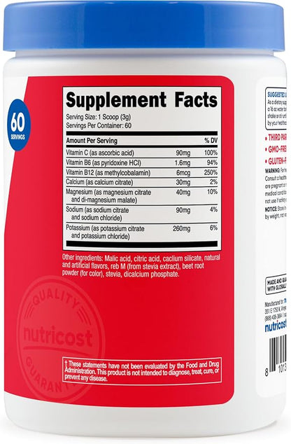Nutricost Electrolytes Complex Powder (Watermelon) 60 Servings