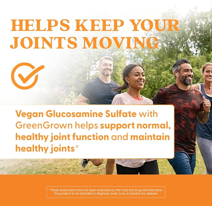 Doctor's Best Vegan Glucosamine Supplement, for Men & Women, 180 Veg Caps