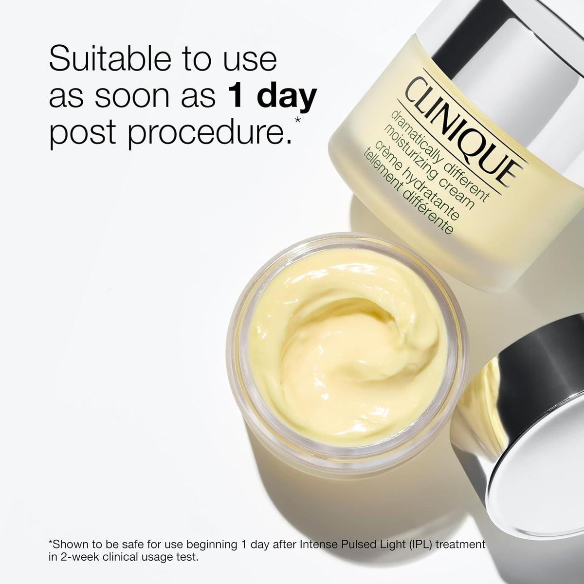 Clinique 3-Step Dramatically Different Moisturizing Hydrating Face Cream | Face Moisturizer For Dry Skin Types, 1.7 Fl Oz
