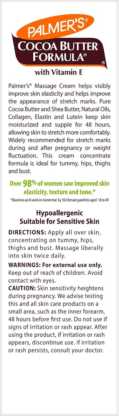 Palmer's Cocoa Butter Massage Cream for Stretch Marks, 4.4 Ounce