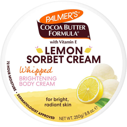 Palmer's Cocoa Butter Formula, Lemon Sorbet Whipped Body Cream (8.8 fl oz)