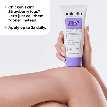 Amlactin KP Bumps Be Gone Body Cream, 15% Lactic Acid, 3 oz