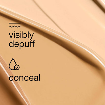Clinique Even Better All-Over Full Coverage Concealer + Eraser Makeup For Dark Undereye Circles | With Hyaluronic Acid + Caffeine | Hydrating, Brightening + Depuffing