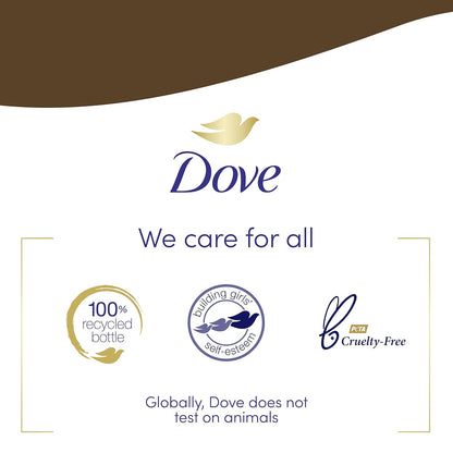 Dove Purely Pampering Body Wash for Dry Skin Coconut Butter and Cocoa Butter Effectively Washes Away Bacteria While Nourishing Your Skin 22 oz 4 count