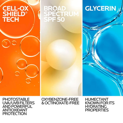 Bundle of La Roche-Posay Anthelios Tinted Sunscreen SPF 40+, Broad Spectrum SPF Zinc Oxide + La Roche Posay Anthelios UV Pro-Sport Sunscreen SPF 50, Daily use for Body & Face