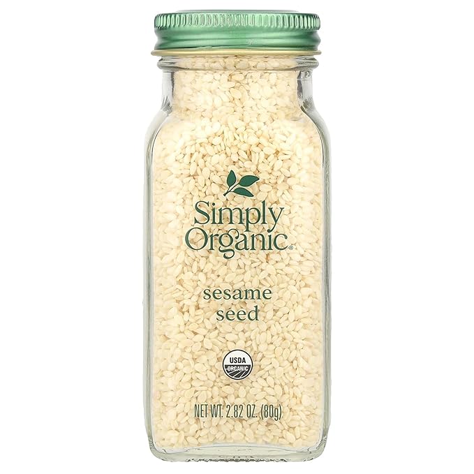 Simply Organic Organic Whole Sesame Seeds, 2.8 Ounce